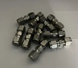 (10) SWAGELOK SS-400-6  1/4” UNIONS 