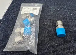 (QTY 4) SWAGELOK SS-810-1-12 STAINLESS STEEL CONNECTOR 1/2