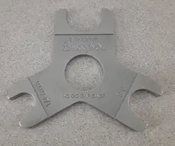 SWAGELOK MS-IG-468 GAP INSPECTION GAUGE 3/8, 1/2-12MM, 1/4-6MM