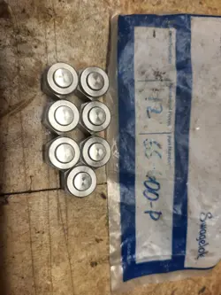 7 - SWAGELOK STAINLESS STEEL TUBE PLUG FITTING, 3/8
