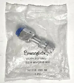 SWAGELOK SS-4-WVCR-6-400 VCR FACE SEAL FITTING  1/4
