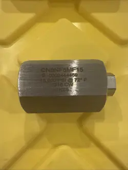 1 - SWAGELOK CN8NF6MF15 15,000PSI