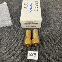(2) SWAGELOK B-810-R-12BT