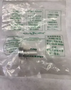 SWAGELOK/ CAJON 5 NEW 6LV-8-VCR-3S-8TB7P SHORT TUBE  BUTT WELD GLAND 