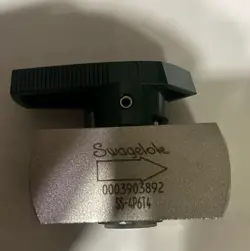 SWAGELOK SS-4P6T4 SS QUARTER TURN INSTRUMENT PLUG VALVE FNSP