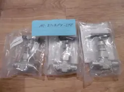 HC-3NBF4-STE NEW SWAGELOK HASTALLOY=C VALVE 1/4