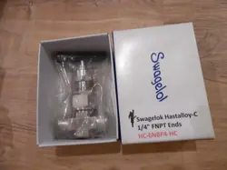 HC-6NBF4-HC NEW HASTALLOY=C SWAGELOK 1/4