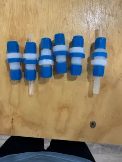 SWAGELOK PFA-420-61 BULKHEAD UNION 1/4