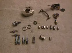 24PC MISC. STAINLESS FITTINGS LOT - SWAGELOK & OTHERS
