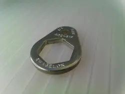 1 - SWAGELOK STAINLESS STEEL BULKHEAD RETAINER, 1/4