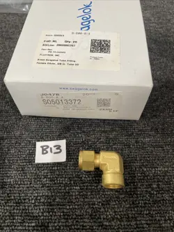 (20) SWAGELOK B-600-8-4 FEMALE ELBOW, BRASS
