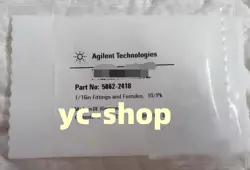 NEW AGILENT 5062-2418 SWAGELOK CONNECTOR FAST SHIPPING FEDEX OR DHLFEDEX