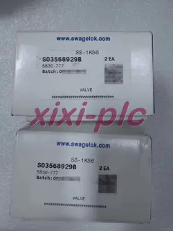 1 PCS NEW  SWAGELOK  SS-1KS6  NEEDLE VALVE  DHL SHIPPING/