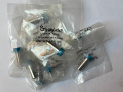 10PCS SWAGELOK HIGH FLOW GLAND, 1/4 IN HVCR X 3/8 X 0.035 IN 6LV-4-HVCR-3-1.19SR