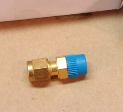 4MM TUBE X 1/8 MNPT BRASS MALE PIPE FITTING SWAGELOK B-4M0-1-2