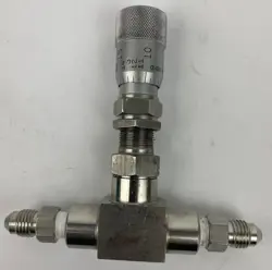 OEM SWAGELOK WHITEY SS-22RS4 HIGH PRECISION METERING NEEDLE VALVE 316 STAINLESS