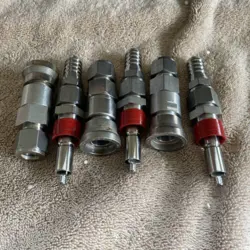 3 SWAGELOK SS-QC8-D-316 QUICK DISCONNECT MALE FEMALE SETS