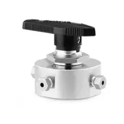 SWAGELOK SS-43YFS2 SS 1-PIECE 40 SERIES 4-WAY BALL VALVE FNSP
