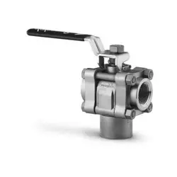 SWAGELOK SS-63XTF8 SS 3-PIECE 60 SERIES 3-WAY BALL VALVE FNSP