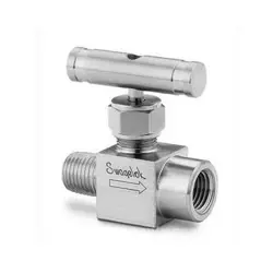 SWAGELOK SS-26VM8-F8 STAINLESS STEEL INTEGRAL BONNET NEEDLE VALVE FNSP