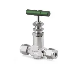 SWAGELOK SS-4JB STAINLESS STEEL SCREWED-BONNET NEEDLE VALVE FNSP