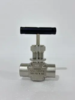 SWAGELOK SS-18VF6 NEEDLE VALVE 5000 PSIG @ 100F