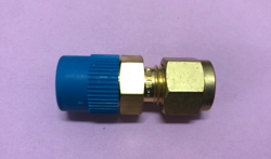 SWAGELOK BRASS  CONNECTOR FITTING, 1/4