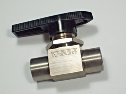 1 - WHITEY SWAGELOK MONEL BALL VALVE, 1/4