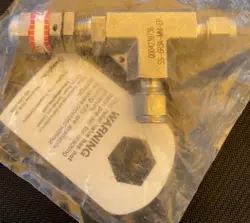 1- SWAGELOK FITTING VALVE SS6R3AMMEP