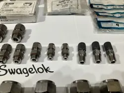 FITTINGS LOT STAINLESS