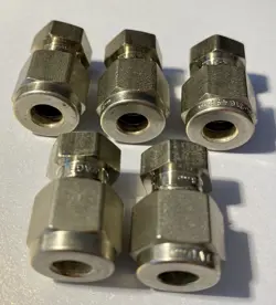 SWAGELOK STAINLESS STEEL CAP FITTINGS, 1/4