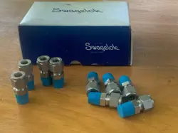 SWAGELOK TUBE FITTING SS-600-1-4 (9 PCS)