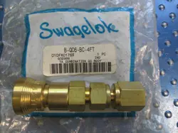 NEW SWAGELOK TA COMBINATION QC BODY B-QC6-BC-4FT