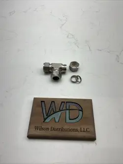 SWAGELOK STAINLESS STEEL UNION TEE, 3/4” OD TUBE, SS-1210-3