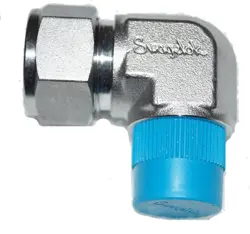 SWAGELOK SS-1210-2-8 SS MALE ELBOW, 3/4 IN. TUBE OD X 1/2 IN. MALE NPT