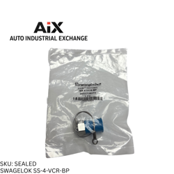 SWAGELOK SS-4-VCR-BP 316 STAINLESS STEEL VCR FACE SEAL PLUG 1/4