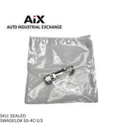 SWAGELOK SS-4C-1/3 STAINLESS STEEL POPPET CHECK VALVE 1/4