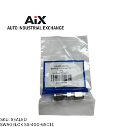 SWAGELOK SS-400-6SC11 STAINLESS STEEL TUBE UNION FITTING 1/4