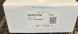 SWAGELOK SS-810-7-4 ,FEMALE PIPE CONNECTOR 1/2