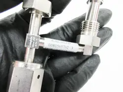 2 X CALWELD 0081565702/3 SWAGELOK FMM THREE WAY TEE PART 040668-000