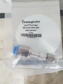 SWAGELOK SS-4-WVCR-6-400 FITTING CONNECTOR, 1/4 IN. WVCR X 1/4 IN. TUBE