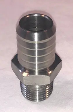 SWAGELOK SS-12-HC-1-8 HOSE FITTING, 3/4