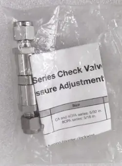 1PC SWAGELOK SS-4CA-3 CHECK VALVE