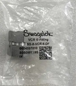 1PC SWAGELOK SS-8-VCR-6-DF CARD PIPE JOINT