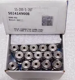 1PC SWAGELOK SS-200-1-2BT CARD PIPE JOINT