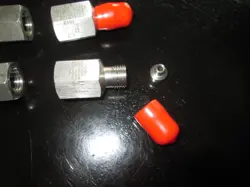 SWAGELOK STAINLESS FITTINGS  10 PIECES ( NEW OPEN BOX ) ADAPTERS/CONNECTORS