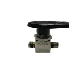 USED WHITEY SWAGELOK 1/4 STAINLESS STEEL 40 SERIES BALL VALVE SS-43S4