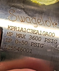 STEEL PRESSURE REGULATOR
