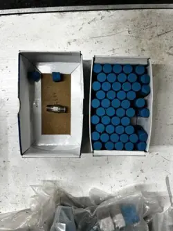 BOX OF (50) SWAGELOK  HEX PIPE NIPPLE 1/8