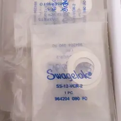 1PC SWAGELOK SS-12-VCR-2 VCR GASKET